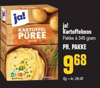 Ja! kartoffelmos