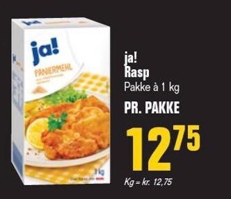 Otto Duborg Ja! rasp tilbud