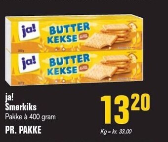 Ja! smørkiks