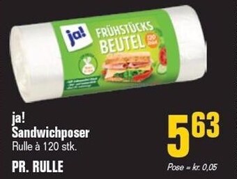 Ja! sandwichposer