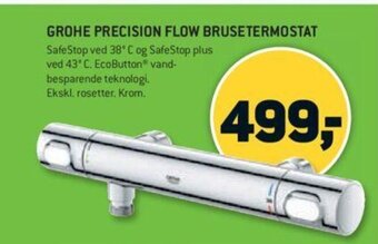 XL-BYG Grohe Precision Flow Brusetermostat tilbud