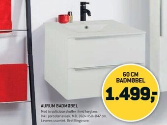 XL-BYG Aurum Badmøbel tilbud