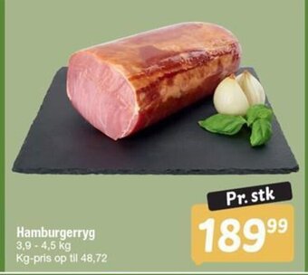 Fakta Tyskland Hamburgerryg tilbud