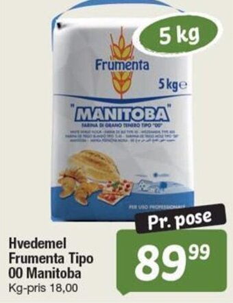 Hvedemel Frumenta Tipo 00 Manitoba