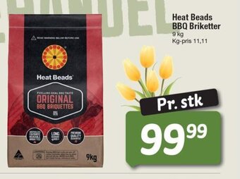 Heat Beads BBQ Briketter