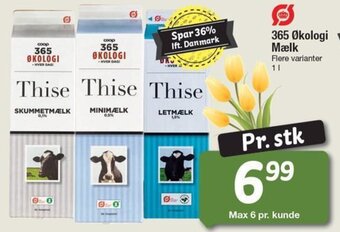 365 Økologi Mælk