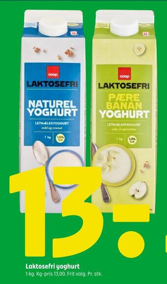 Coop 365 Laktosefri yoghurt tilbud