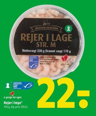 Coop 365 Rejer i lage tilbud