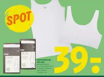 Coop 365 Dameundertrøje eller top tilbud