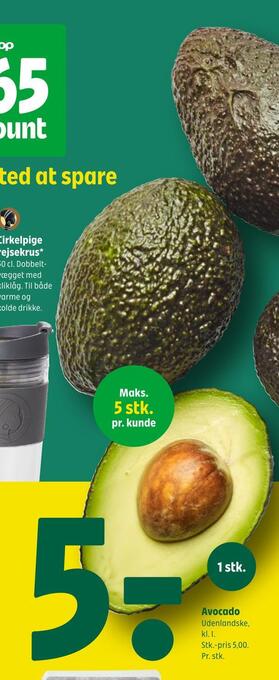 Coop 365 Avocado tilbud