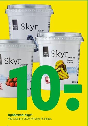 Coop 365 Dybbækdal skyr tilbud