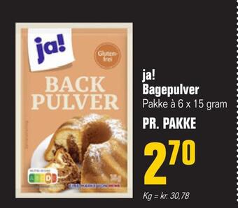 Otto Duborg Ja! bagepulver tilbud