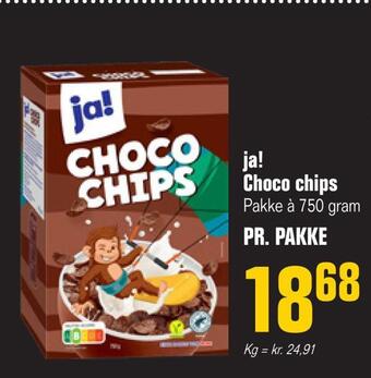 Otto Duborg Ja! choco chips tilbud