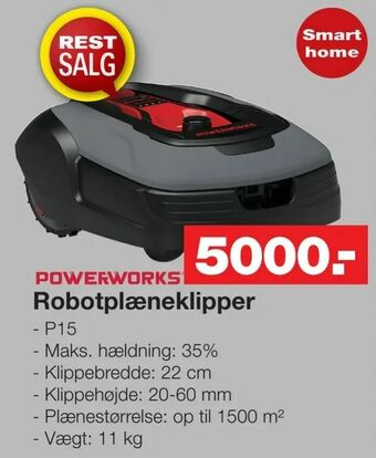 Bauhaus Robotplæneklipper tilbud