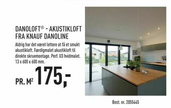 Danoloft ® - akustikloft fra knauf danoline