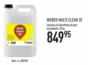 Johannes Fog Weber multi clean 20 tilbud