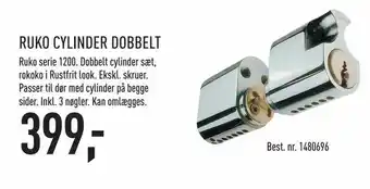 Johannes Fog Ruko cylinder dobbelt tilbud
