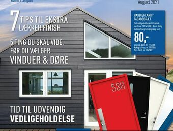 Johannes Fog Hardieplank facadebræt tilbud