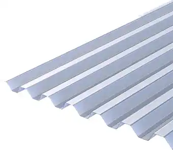 Johannes Fog trapezplade blåtonet 109x240cm ecolite tagplade pvc (Plastmo) tilbud