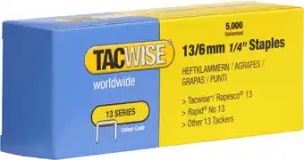 tacwise klammer 13/6 6mm 5000 stk.