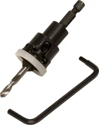 dva undersænker 15mm med dybdestop 4,5mm bor