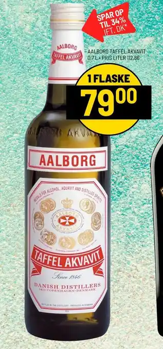 Aalborg taffel akvavit