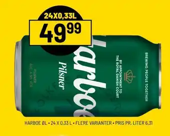 Priss Harboe øl tilbud