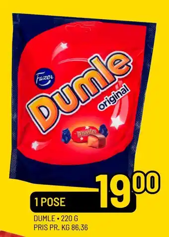 Priss Dumle tilbud