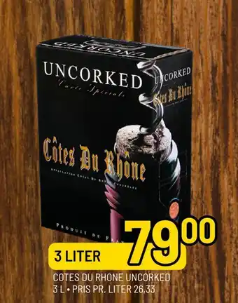 Priss Cotes du rhone uncorked tilbud