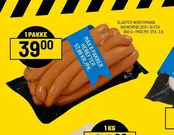 Slagter worthmann wienerpølser