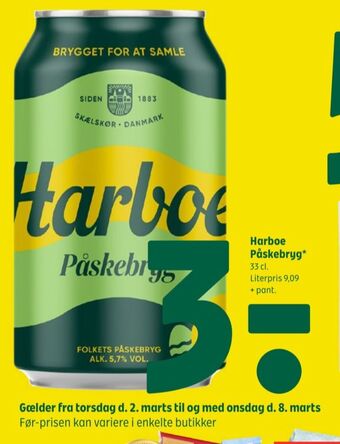 Coop 365 Påskebryg øl tilbud