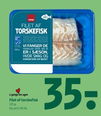 Coop 365 Coop torskefilet tilbud