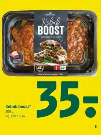 Kebab boost kalvekebab