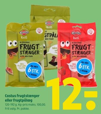 Coop 365 Castus frugtpålæg tilbud