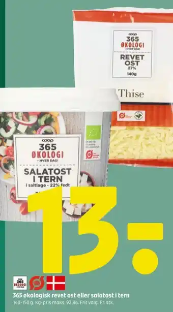 Coop 365 Thise revet ost 27% tilbud