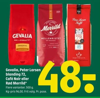 Coop 365 Mellemristet kaffe formalet tilbud