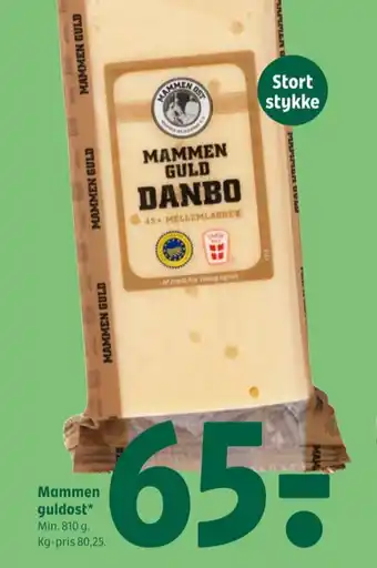 Coop 365 Mammen skæreost danbo mellemlagret 45+ tilbud
