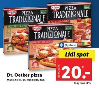 Lidl Dr. Oetker Pizza tilbud