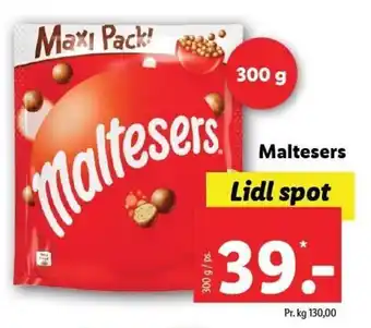 Lidl Maltesers tilbud