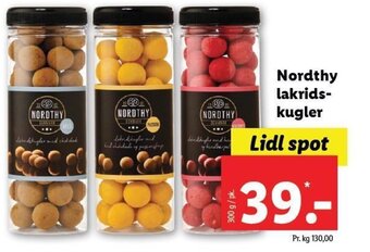 Nordthy Lakridskugler