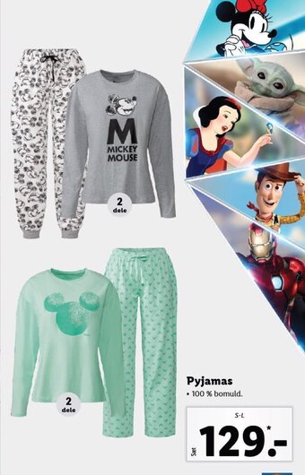 Lidl Pyjamas tilbud