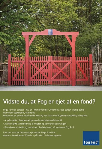 Vidste du, at fog er ejet af en fond?