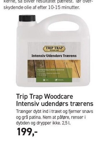 Johannes Fog Trip trap woodcare intensiv udendørs trærens tilbud