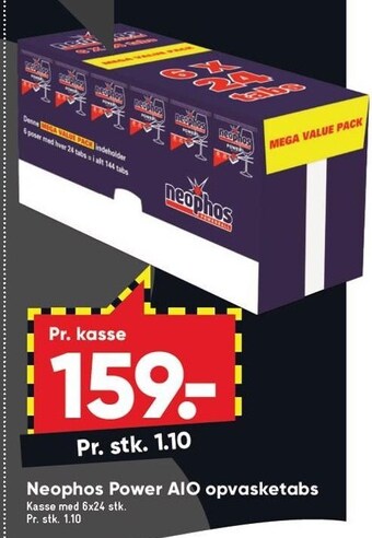 Bilka Neophos power aio opvasketabs tilbud