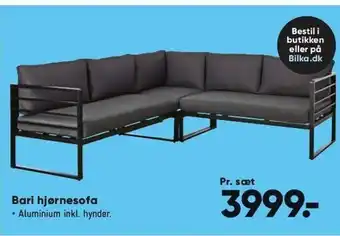 Bilka Bari hjørnesofa tilbud