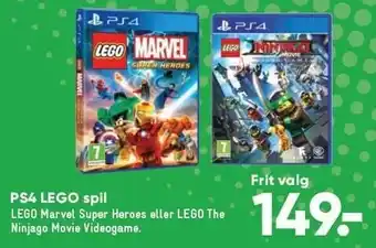 Bilka Ps4 lego spil tilbud