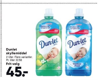 Bilka Dunlet skyllemiddel tilbud