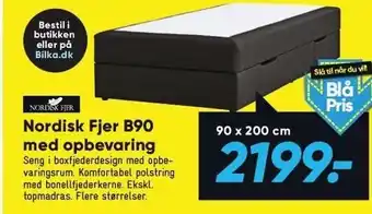 Bilka Nordisk fjer b90 tilbud