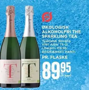 MENY Økologisk alkoholfri the sparkling tea tilbud