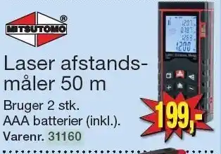 Harald Nyborg Laser afstandsmåler 50 m tilbud
